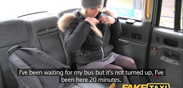  Fake Taxi Lady wants drivers cock to keep her warm